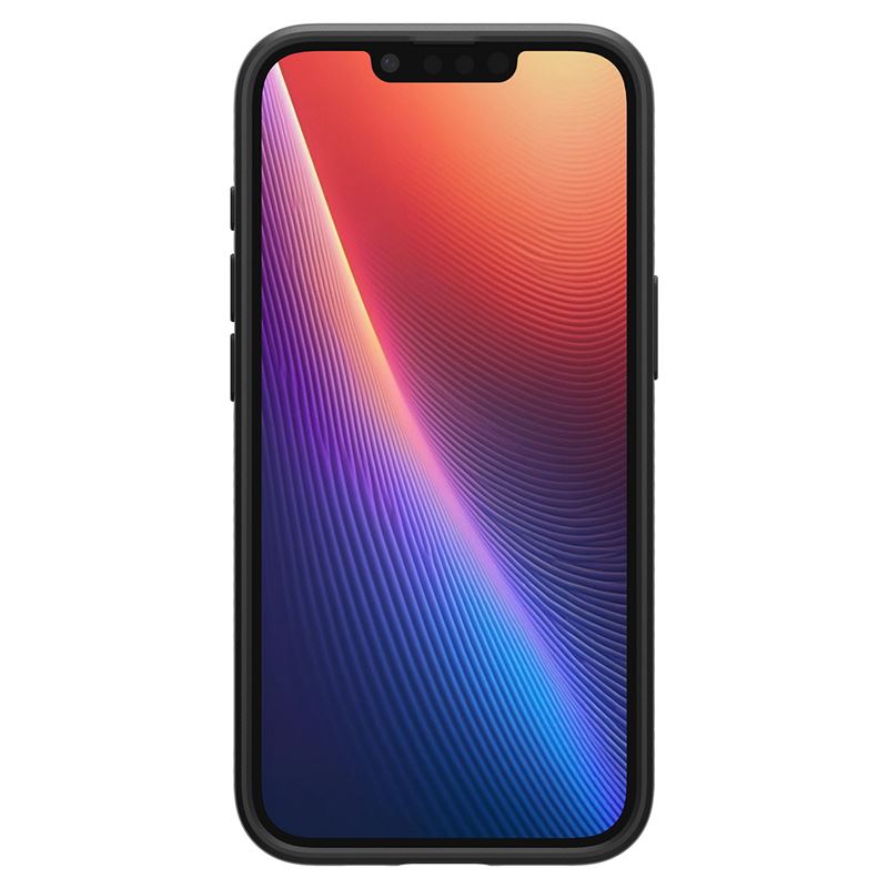 Spigen Liquid Air, zaštitna maska za telefon, mat crna - iPhone 17e/16e (ACS09161)