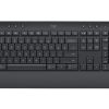 Logitech K650 Signature bežična tipkovnica, USB, crna (920-010945)