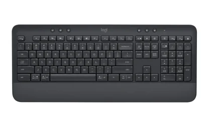 Logitech K650 Signature bežična tipkovnica, USB, crna (920-010945)