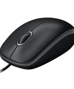 Logitech B100 optički miš, USB, crni (910-003357)