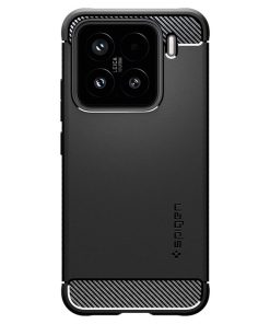 Spigen Rugged Armor, matte black - Xiaomi 15 (ACS08859)