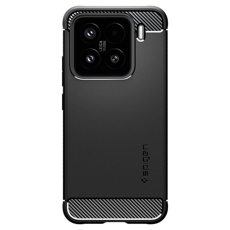 Spigen Rugged Armor, matte black - Xiaomi 15 (ACS08859)