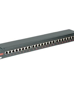 Roline Cat.6/Class E 19" Patch Panel 24-porta STP, crni