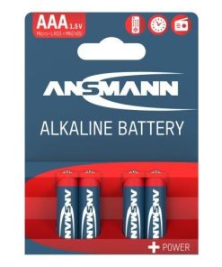 Ansmann Alkaline Battery AAA LR03 4 pcs. paper blister