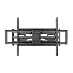 Roline VALUE zidni nosač za TV 60"-120", udaljenost od zida 75mm-703mm, nosivost 120kg, crni