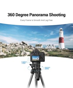UGREEN LP661 Stativ tripod za foto i video, nosivost 5kg, visina 53.5-175cm, 360° Pan,180° Tilt, za mobitele, akcijske kamere, DSLR fotoaparate, ručne kamkordere, projektore