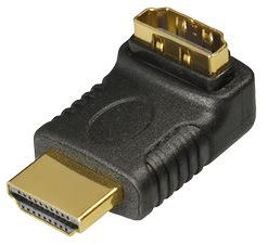 Transmedia HDMI kutni adapter, muški na ženski