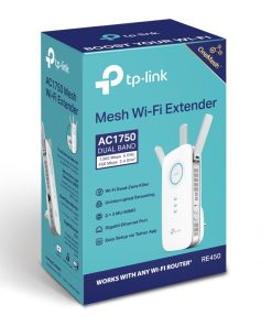 TP-Link AC1750 bežični pojačivač dometa (Range Extender), Dual Band 450Mbps/1300Mbps (2.4GHz/5GHz), 802.11ac/a/b/g/n, 1×G-LAN, Range extender mod, 3×fiksna antena