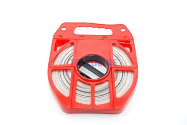 NFO Steel tape, stainless steel C201, 50 m (20x0.7 mm)