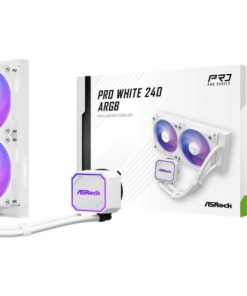 ASRock Pro White 240 ARGB AIO Liquid Cooler