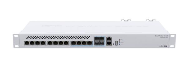 MikroTik 12-Port Cloud router 10G switch 8x 10GbE 4x 10G Combo RJ45 SFP