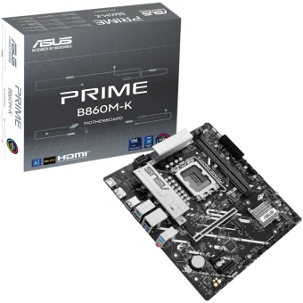 Asus MB Prime B860M-K, S.1851, 2xDDR5/8400(OC), 2.5G-LAN, HDMI/DP, mATX