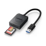 UGREEN čitač memorijskih kartica USB 3.0, TF/SD, 15cm, crni
