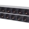 Intellinet 19" 2U Rackmount 15-Output Power Distribution Unit (PDU)