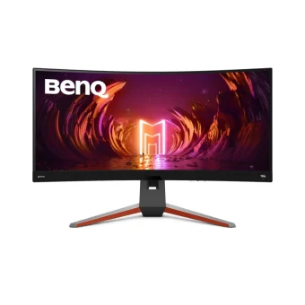 BenQ 34" EX3410R WQHD (3440×1440) VA 21:9 zakrivljeni 1000R, HDRi, 144Hz, 1ms, 400 cd/m2, 3000:1, 2×HDMI, DP, 2×USB-A 3.0, USB-B, PIP/PBP, zvučnici+woofer, HAS, crni