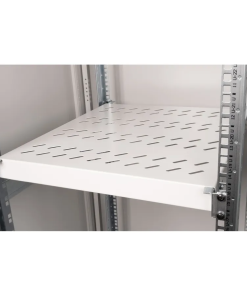 Roline 19" 1U fiksna polica, D=500mm, nosivost 50kg, siva