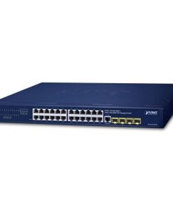 Planet 24-Port 10 100 1000T 4-Port 100 1000X SFP Managed Gigabit Switch