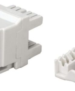 NaviaTec CAT6 RJ45 unshielded Keystone Jack, 180 degree type