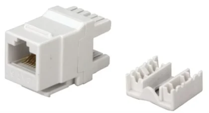 NaviaTec CAT6 RJ45 unshielded Keystone Jack, 180 degree type