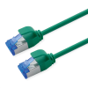 Roline S/FTP (PiMF) Data Center mrežni kabel, Cat.6A (Class EA), slim, LSOH, tangle free, 7.0m, zeleni