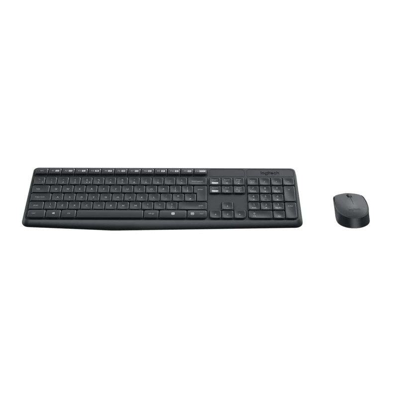 Logitech MK235 bežična tipkovnica+miš, USB, crna (920-008031)
