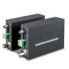 Planet 1-Channel 4-in-1 Video over Gigabit Fiber Bundle Kit (ST, SM)-20km