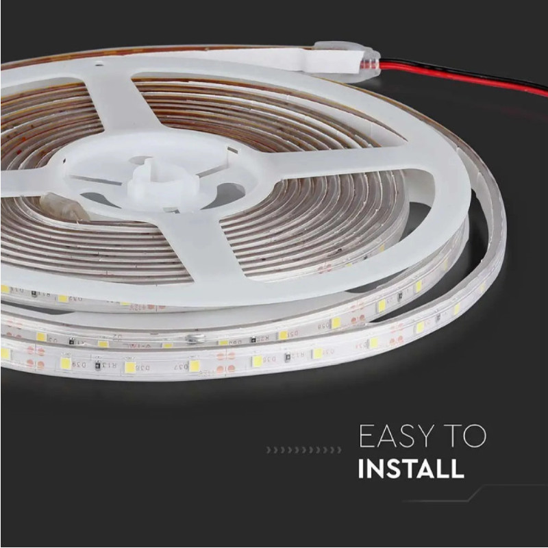 LED traka 5m, SMD 5050, 60LED/m, 11W, 12V, 6400K, IP65