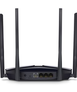Mercusys MR70X AC1800X bežični usmjerivač (Dual-Band WiFi6 Router) 574Mbps/1201Mbps (2.4GHz/5GHz), 802.11ax/ac/a/b/g/n, 3×G-LAN, 1×G-WAN, MU-MIMO, 4×5 dBi fiksne omni-direkcione antene