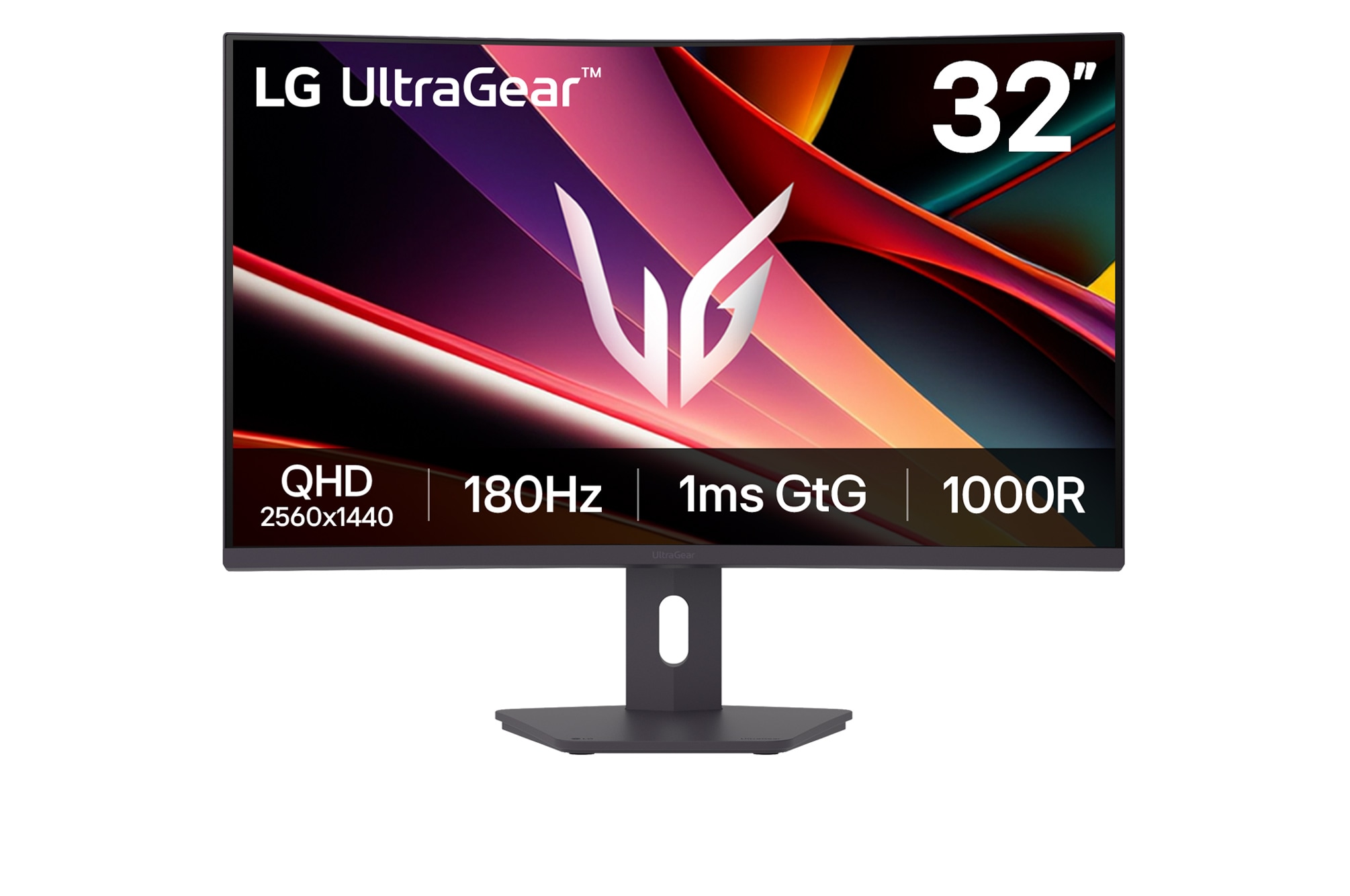 LG 32G600A 31,5" QHD VA, 180Hz, HDMI, HAS, 1000R