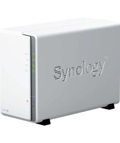 Synology DS223j DiskStation 2-bay NAS server, 2.5"/3.5" HDD/SSD podrška, 1GB DDR4, 1GbE×1, USB3.2 Gen1×2, Wake on LAN/WAN