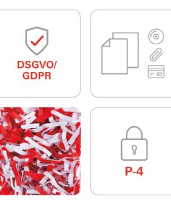 HSM shredstar X10 uništavač dokumenata + CD medija, trakasti i poprečni rez, 4.5×30mm, razina sigurnosti E-2/F-1/O-1/P-4/T-2, kapacitet 20l