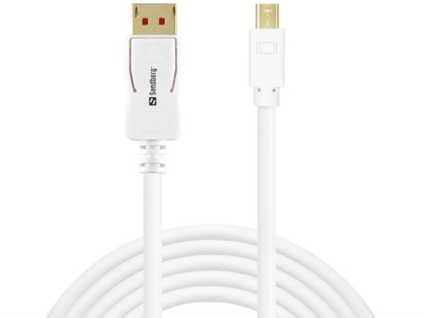 Sandberg DisplayPort to MiniDisplayPort 1.4 Cable 8K60Hz 2m