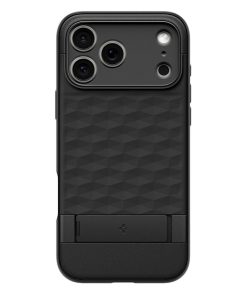 Spigen Parallax S MagSafe, matte black - iPhone 17 Pro (ACS09964)