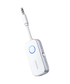UGREEN Bežični Audio transmiter i receiver, BT 5.4, 3.5 mm, bijeli