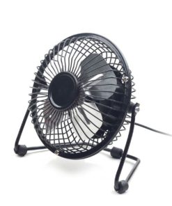 Gembird USB 4" desktop fan, black