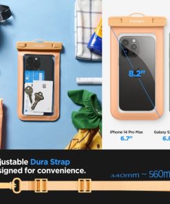 Spigen A601 Vodootporna torbica za telefon, apricot (ACS06007)