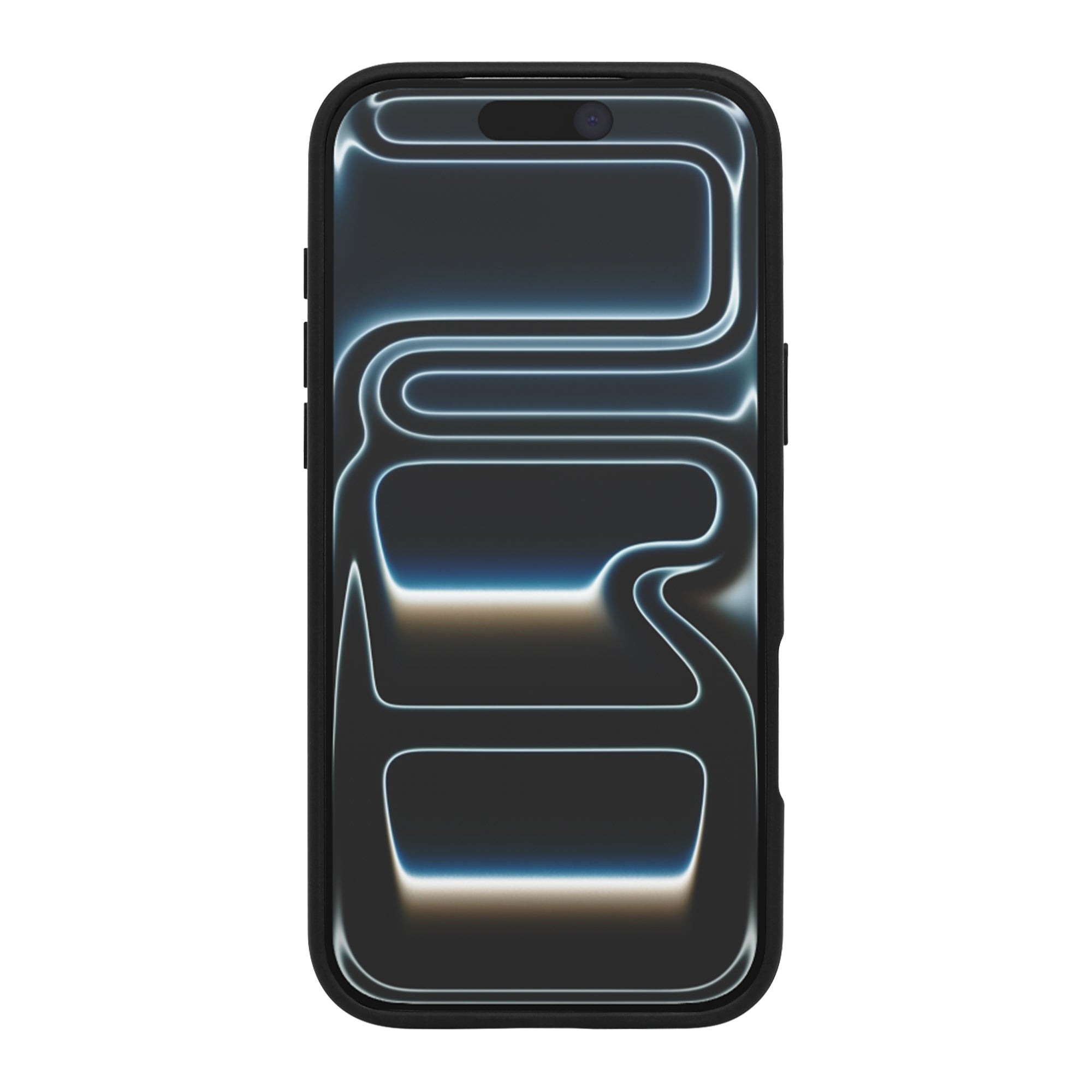 Rixus Crystal Amber Case For Apple iPhone 17 Pro, 18 Pro Black