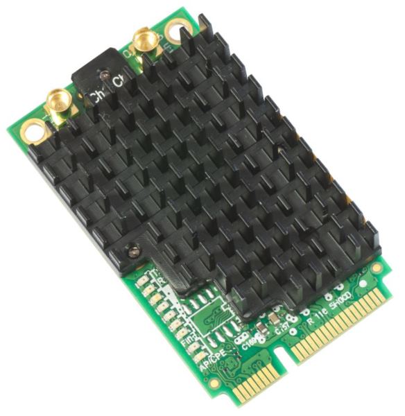 MikroTik 5Ghz 802.11ac mini PCI-E card with 2 x MMCX connectors
