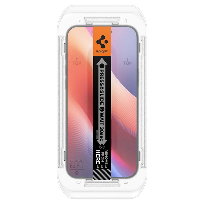 Spigen Glass tR EZ Fit 2 Pack, transparency - iPhone 17/16 Pro Max (AGL07907)