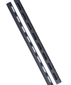NaviaTec Cable Management Vertical 47U (1 pair), Black
