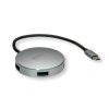 Roline Hub 4-porta USB 3.2 Gen1, USB-C kabel, 0.15m