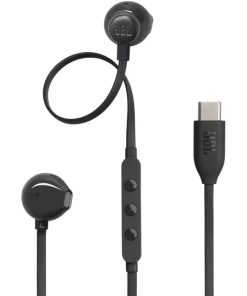 JBL Tune 305C, USB-C, in-ear slušalice, crne