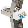 Transmedia Tool-less RJ 45 plug CAT 6A solid metal