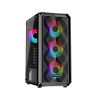 Bit Force PALADIN CF-4 Gaming Midi Tower ATX kućište bez napajanja, crno