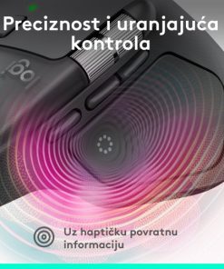 Logitech MX Master 4 bežični miš, USB, graphite (910-007562)