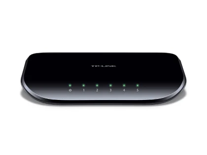 TP-Link TL-SG1005D, 5-port GbE switch, plastično