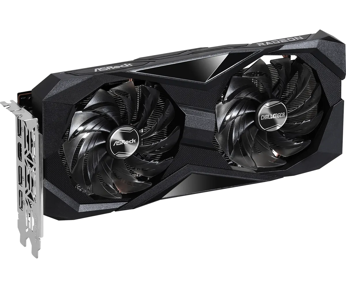 ASRock AMD Radeon RX 7600 Challenger 8GB GDDR6/128-bit, PCIe 4.0, 1× HDMI/3× DP