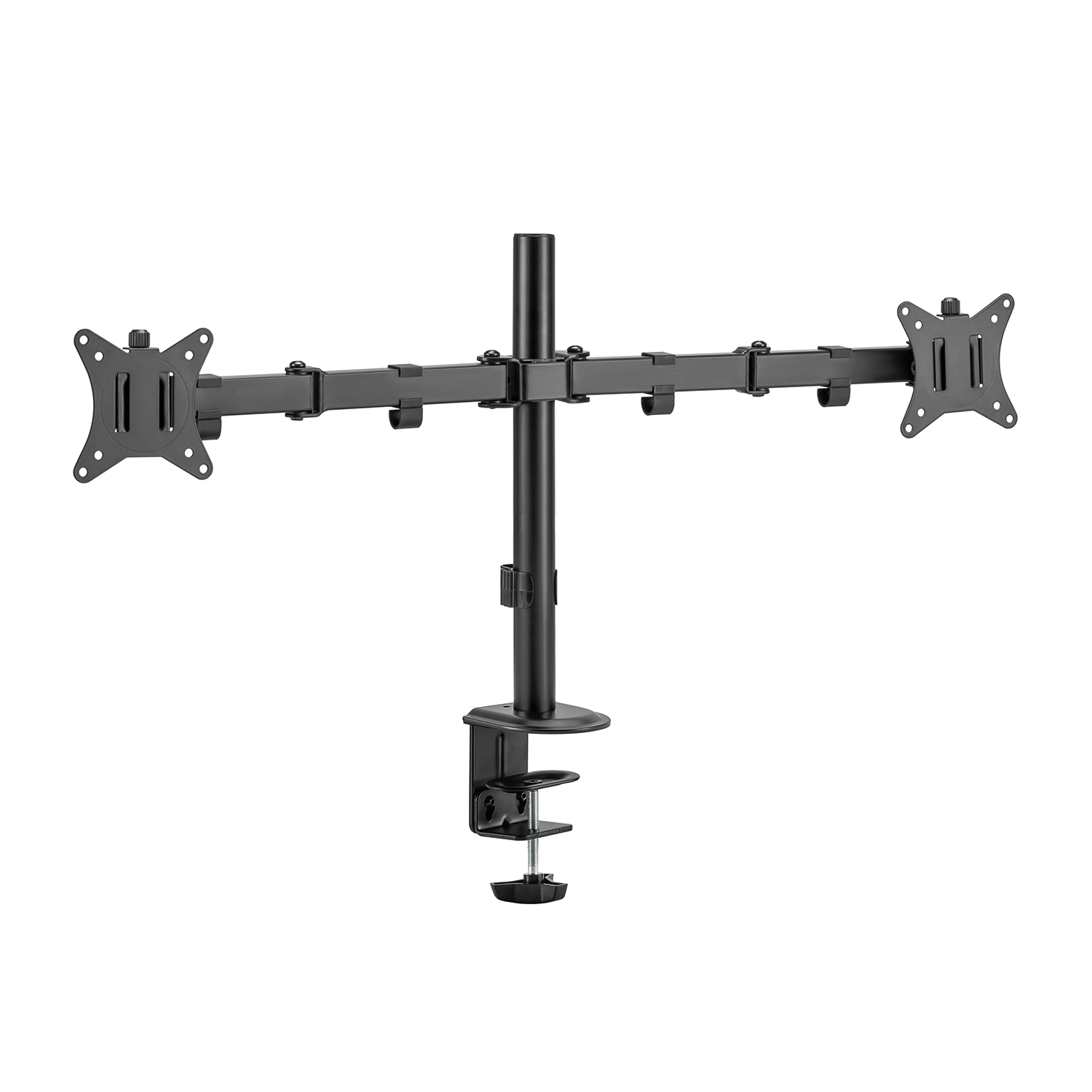 BIT FORCE nagibno-okretni stolni nosač za 2 17“- 32“ monitora, do 9kg (po monitoru) (BRACKET DMM-32-2M)