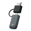 TP-Link BE3600 Archer TBE230U bežični Dual-Band Wi-Fi 7 USB3.0/USB Type C adapter 688Mbps/2882Mbps (2.4GHz/5GHz), 802.11a/b/g/n/ac/ax/be, WPA/WPA2/WPA3, WPA-PSK/WPA2-PSK