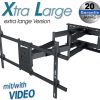 Transmedia Full-Motion XL Bracket for LCD Monitor 42“ - 80“